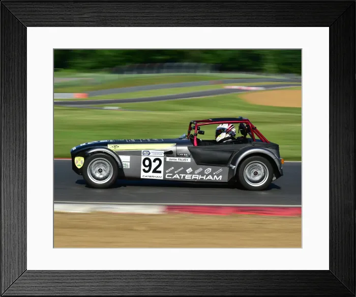 Framed Print : CM23 8785 Jamie Falvey, Caterham Seven 270R Framed Print : CM23 8785 Jamie Falvey, Caterham Seven 270R