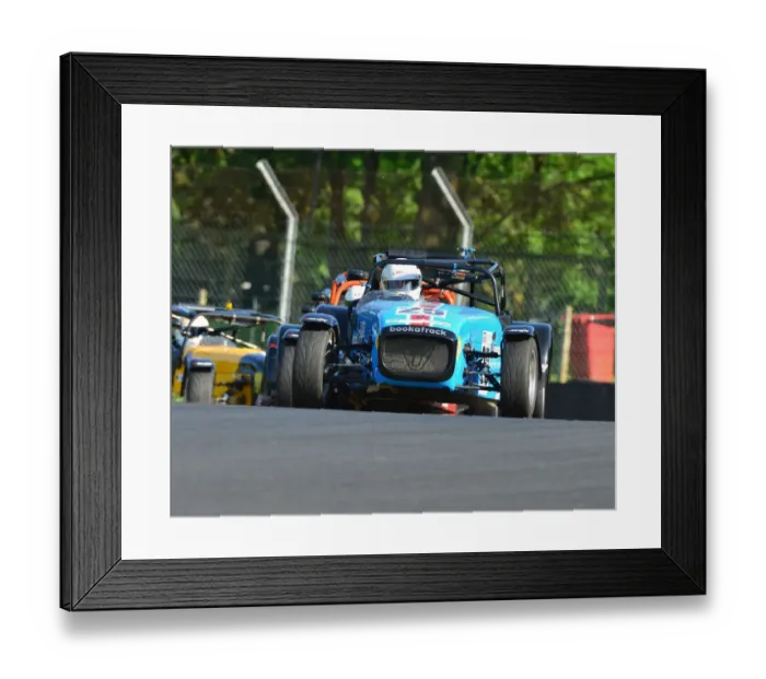 Framed Print : CJ7 3396 Jay McCormack, Caterham Seven 270R