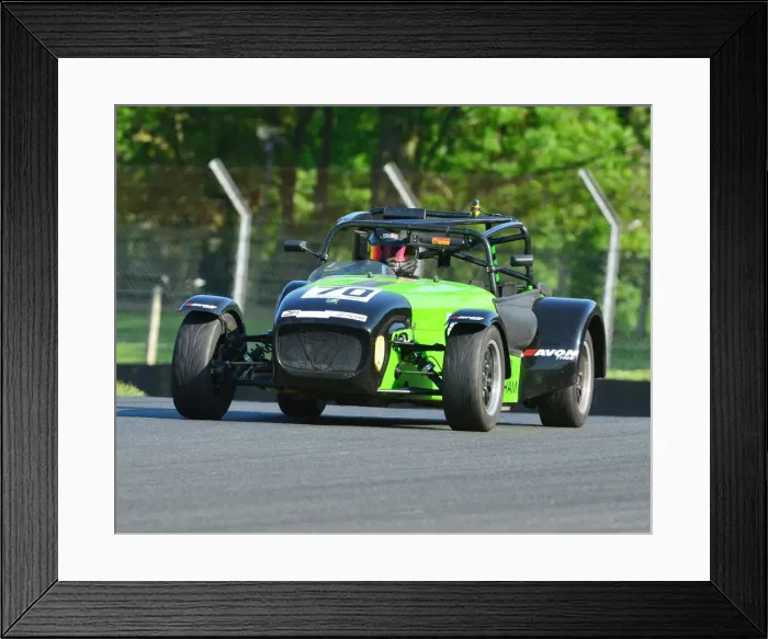 Framed Print : CJ7 3374 Mark Asquith, Caterham Seven 270R Framed Print : CJ7 3374 Mark Asquith, Caterham Seven 270R