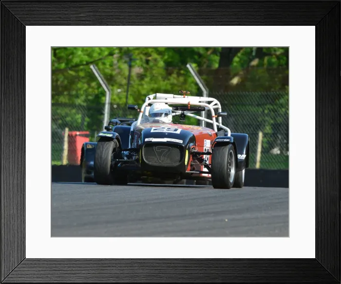 Framed Print : CJ7 3368 Tim Child, Caterham Seven 270R Framed Print : CJ7 3368 Tim Child, Caterham Seven 270R