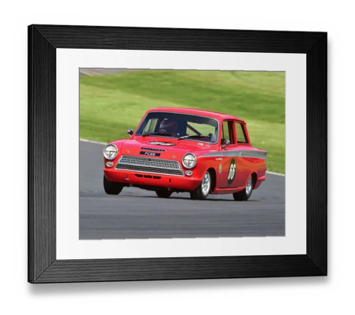 Framed Print : CM23 8410 Peter Chambers, Lotus Ford Cortina Framed Print : CM23 8410 Peter Chambers, Lotus Ford Cortina