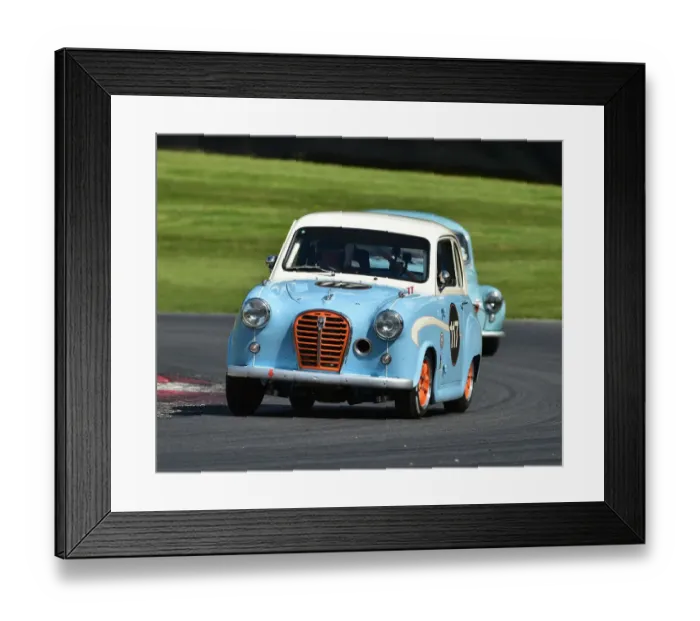 Framed Print : CM23 8376 Jim Ayling, Austin A35 Academy Framed Print : CM23 8376 Jim Ayling, Austin A35 Academy