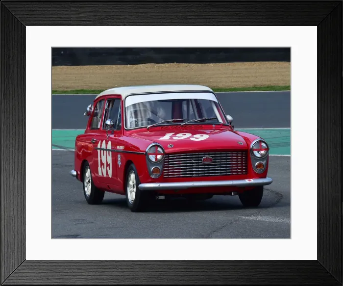 Framed Print : CM23 7537 Robert Burdett, Austin A40 Academy Framed Print : CM23 7537 Robert Burdett, Austin A40 Academy