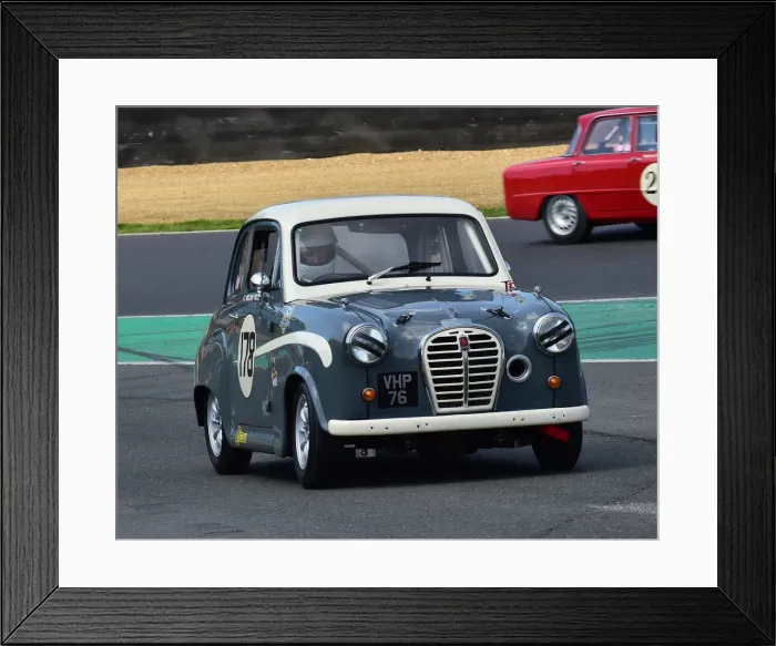 Framed Print : CM23 7536 William Davison, Austin A35 Academy Framed Print : CM23 7536 William Davison, Austin A35 Academy
