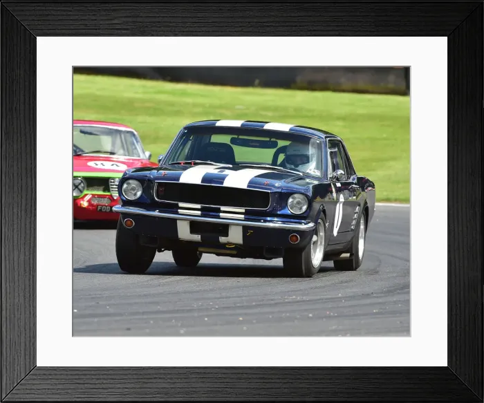 Framed Print : CM23 8381 Fred Shepherd, Ford Mustang Framed Print : CM23 8381 Fred Shepherd, Ford Mustang