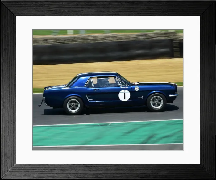 Framed Print : CM23 7450 Fred Shepherd, Ford Mustang Framed Print : CM23 7450 Fred Shepherd, Ford Mustang