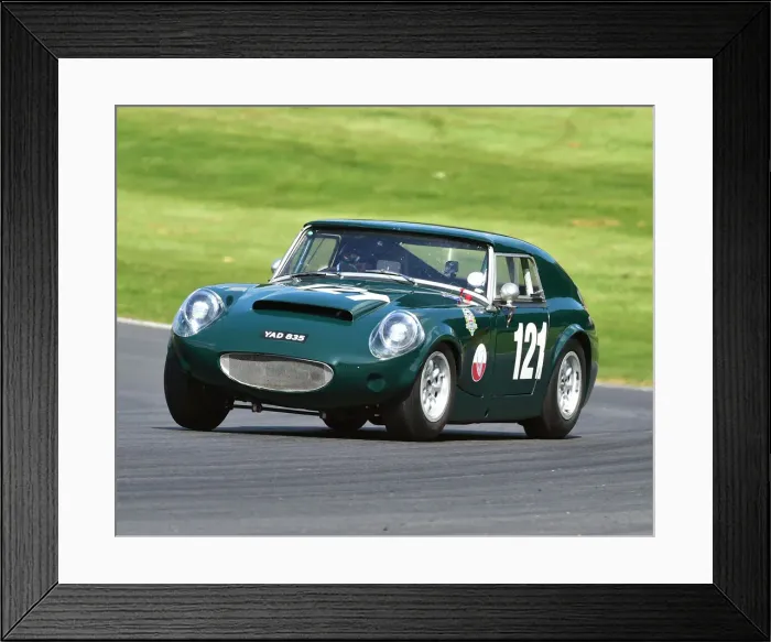 Framed Print : CM23 8411 Ben Colburn, Lenham Sprite GT