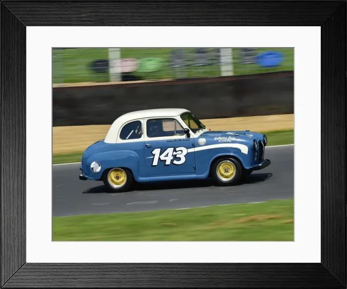 Framed Print : CM23 7525 Ben Anderson, Austin A30 Academy Framed Print : CM23 7525 Ben Anderson, Austin A30 Academy