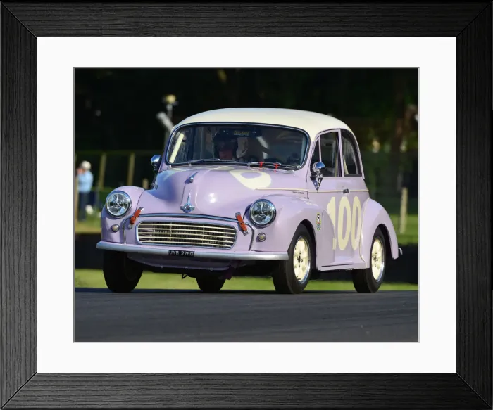 Framed Print : CJ7 3519 Charlie Sharp, Morris Minor Million Framed Print : CJ7 3519 Charlie Sharp, Morris Minor Million