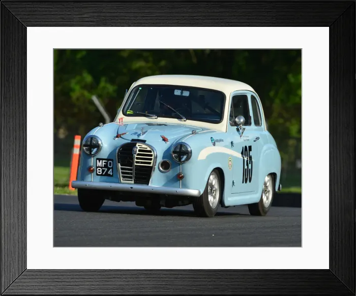 Framed Print : CJ7 3474 Bruce Chapman, Austin A35 Academy Framed Print : CJ7 3474 Bruce Chapman, Austin A35 Academy