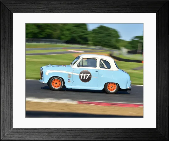 Framed Print : CM23 8845 Jim Ayling, Austin A35 Academy Framed Print : CM23 8845 Jim Ayling, Austin A35 Academy