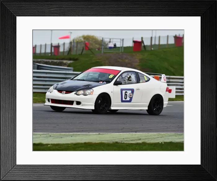 Framed Print : CM23 0964 Russell Hird, Honda Integra Type R Framed Print : CM23 0964 Russell Hird, Honda Integra Type R