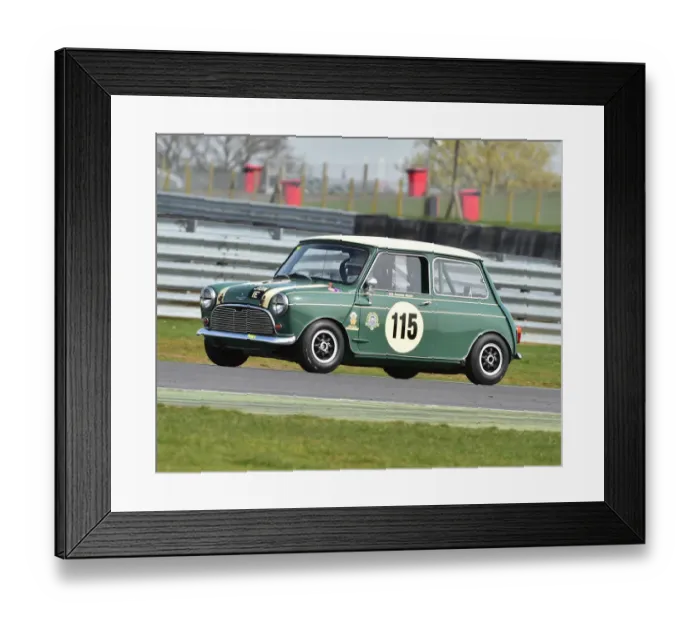 Framed Print : CM23 0887 Jonnie Kent, Mini Cooper Framed Print : CM23 0887 Jonnie Kent, Mini Cooper
