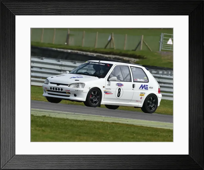 Framed Print : CM23 0886 Andrew Wheatley, Peugeot 106 Framed Print : CM23 0886 Andrew Wheatley, Peugeot 106