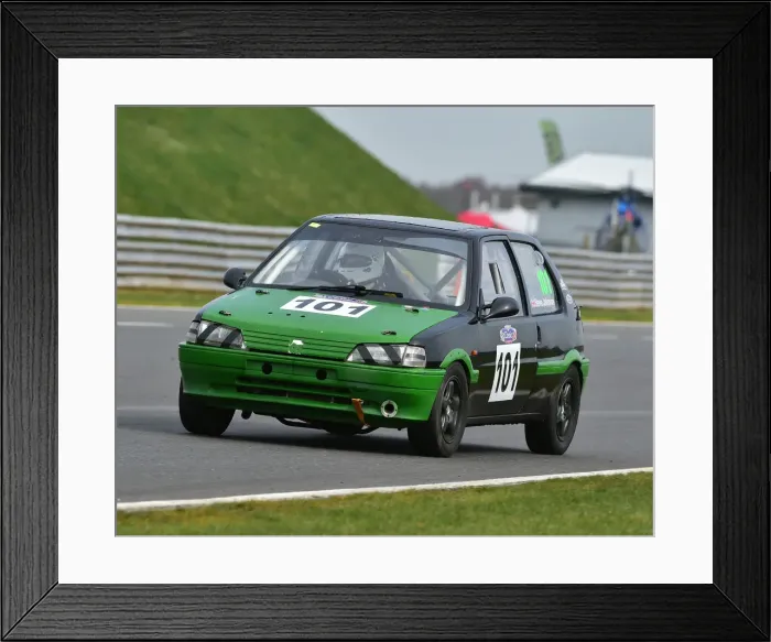 Framed Print : CM23 1002 Stephen Johnson, Peugeot 106 Framed Print : CM23 1002 Stephen Johnson, Peugeot 106