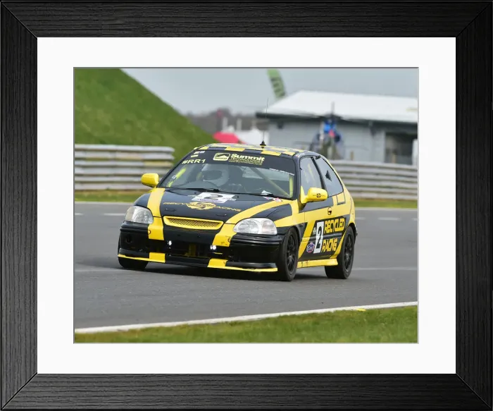 Framed Print : CM23 0998 Blair Roebuck, Honda Civic