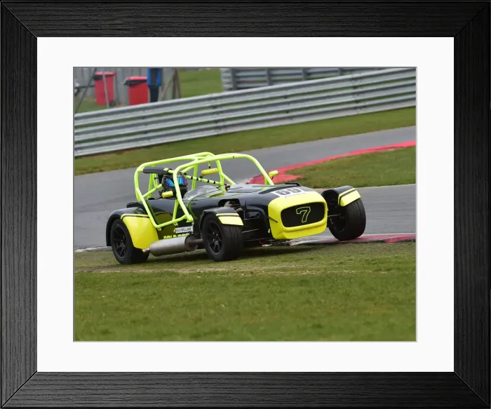 Framed Print : CM23 1123 Kevin Williams, Caterham CSR Framed Print : CM23 1123 Kevin Williams, Caterham CSR