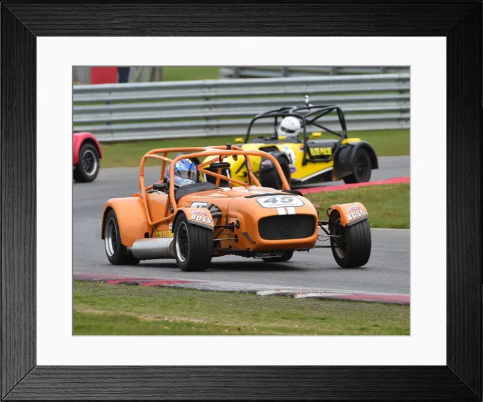 Framed Print : CM23 1104 Christian Pittard, Caterham CSR Framed Print : CM23 1104 Christian Pittard, Caterham CSR