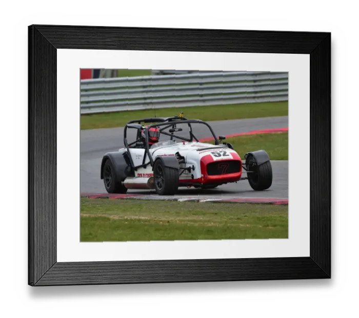 Framed Print : CM23 1083 Gary Bate, Caterham CSR Framed Print : CM23 1083 Gary Bate, Caterham CSR