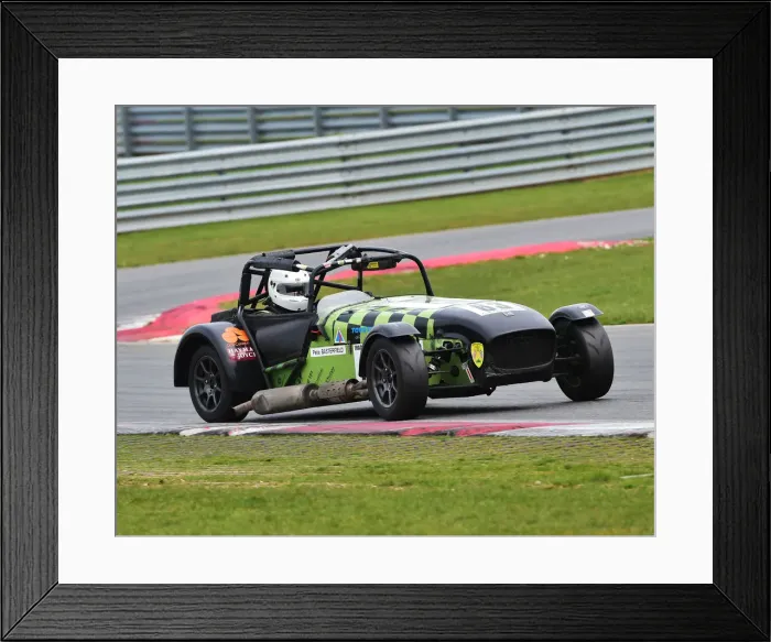 Framed Print : CM23 1065 Pete Basterfield, Caterham Supersport Framed Print : CM23 1065 Pete Basterfield, Caterham Supersport
