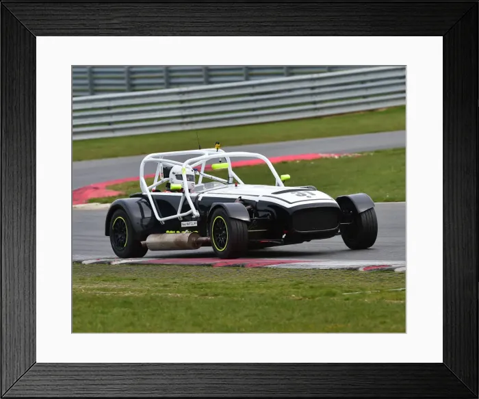 Framed Print : CM23 1060 Peter Ratcliff, Caterham CSR Framed Print : CM23 1060 Peter Ratcliff, Caterham CSR