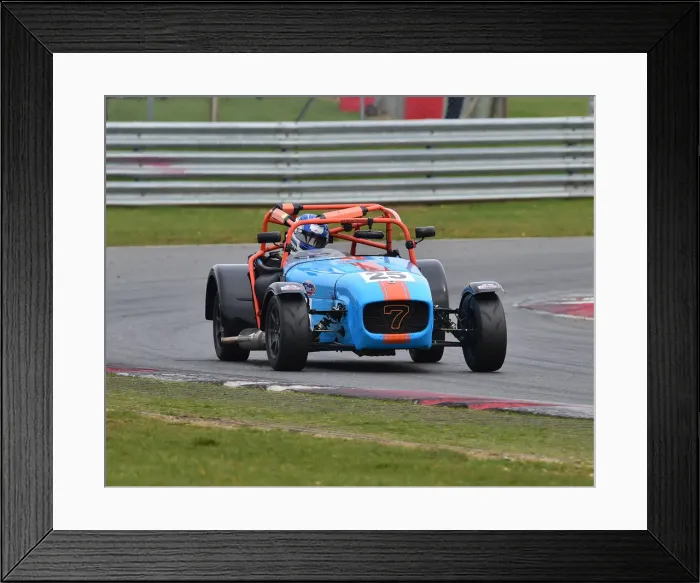 Framed Print : CM23 1051 Matthew Drew, Caterham Supersport Framed Print : CM23 1051 Matthew Drew, Caterham Supersport