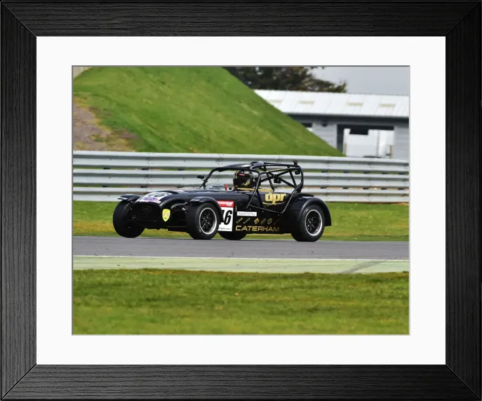 Framed Print : CM23 1047 Stephen Nuttall, Caterham 420R
