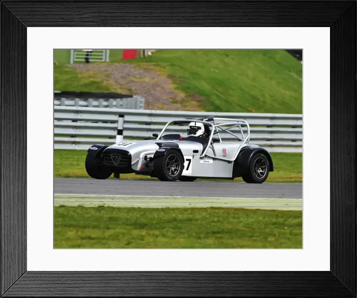 Framed Print : CM23 1046 Mike Aikens, Caterham CSR Framed Print : CM23 1046 Mike Aikens, Caterham CSR