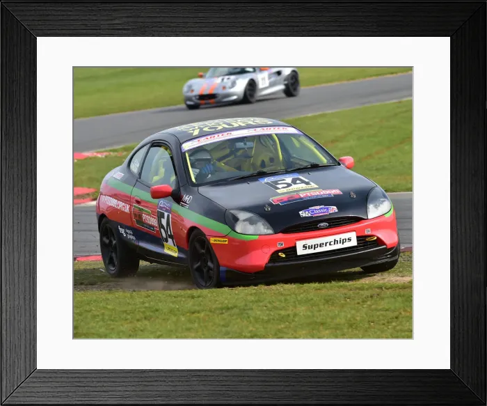 Framed Print : CM23 1276 Ian John Scruton, David Elsom, Ford Puma Framed Print : CM23 1276 Ian John Scruton, David Elsom, Ford Puma