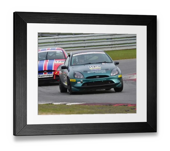 Framed Print : CM23 1233 John Bateman, Ford Puma Framed Print : CM23 1233 John Bateman, Ford Puma
