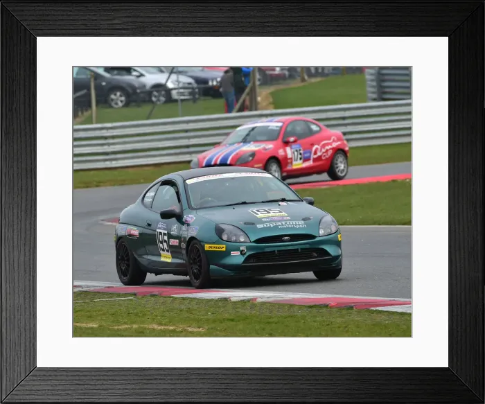 Framed Print : CM23 1187 John Bateman, Ford Puma Framed Print : CM23 1187 John Bateman, Ford Puma