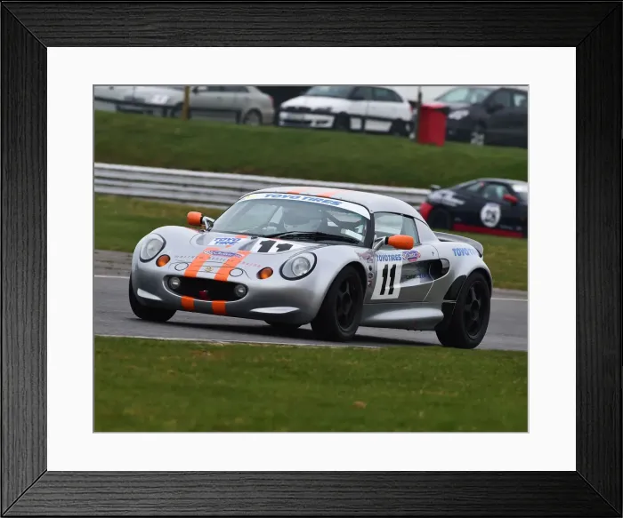 Framed Print : CM23 0423 John Bincyk, Lotus Elise S1