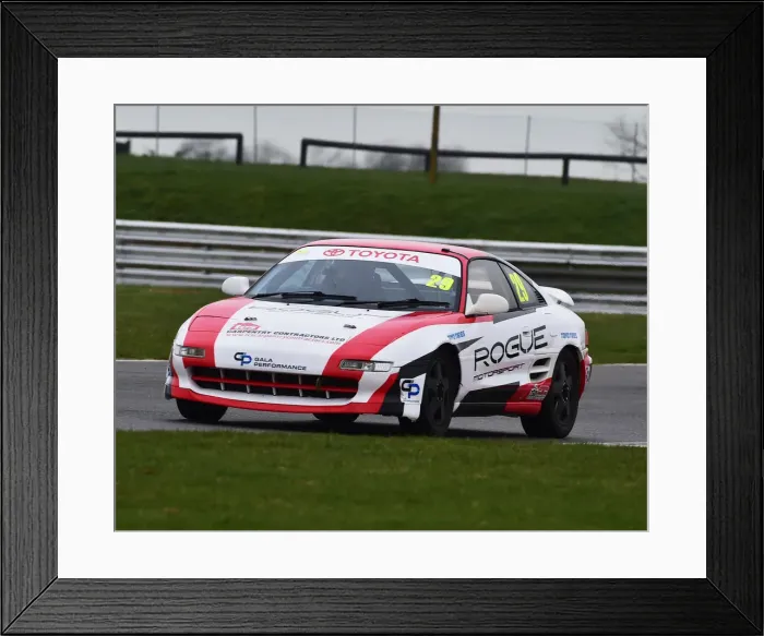 Framed Print : CM23 0413 Tim Stracey, Toyota MR2 Mk2