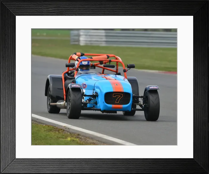 Framed Print : CJ7 2079 Matthew Drew, Caterham Supersport Framed Print : CJ7 2079 Matthew Drew, Caterham Supersport