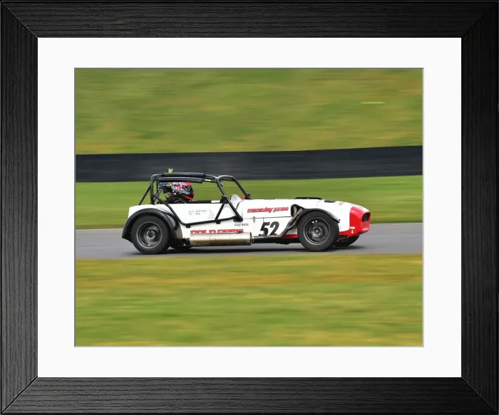 Framed Print : CM23 0750 Gary Bate, Caterham CSR Framed Print : CM23 0750 Gary Bate, Caterham CSR