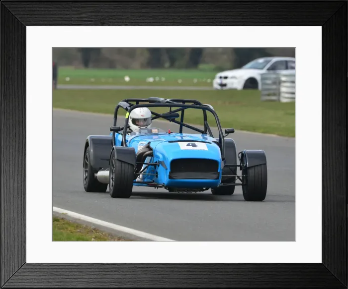 Framed Print : CJ7 2064 Jonathan Mitchell, Caterham CSR Framed Print : CJ7 2064 Jonathan Mitchell, Caterham CSR