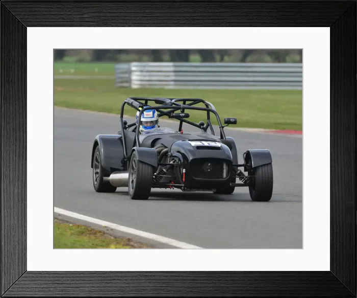 Framed Print : CJ7 2049 Richard Green, Caterham C400 Framed Print : CJ7 2049 Richard Green, Caterham C400