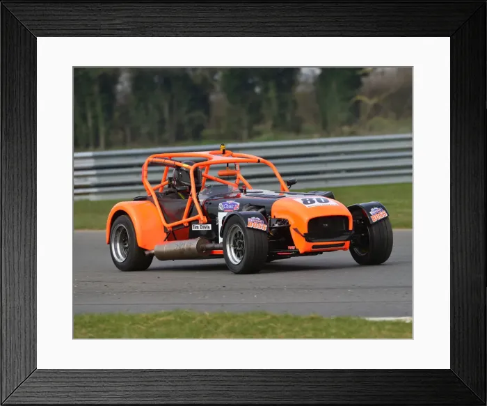 Framed Print : CJ7 2043 Tim Davis, Caterham C400 Framed Print : CJ7 2043 Tim Davis, Caterham C400