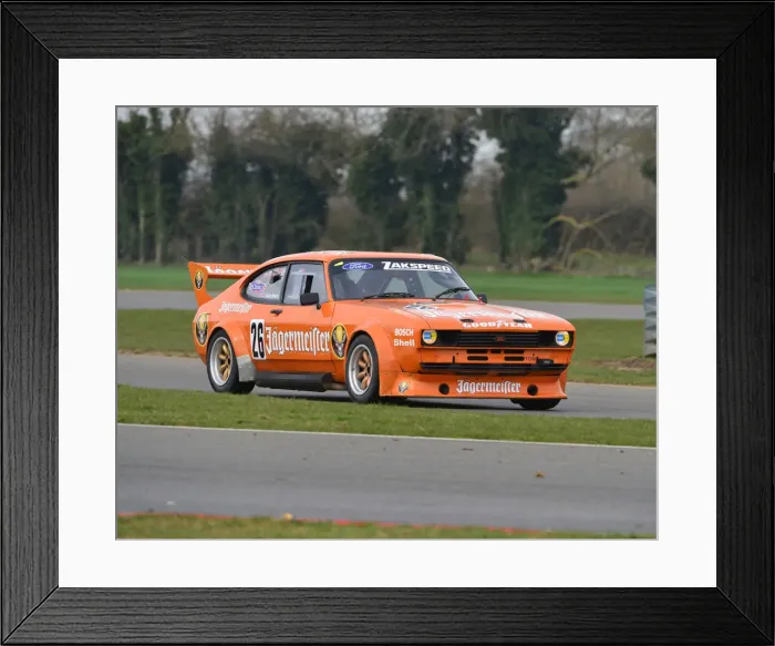 Framed Print : CJ7 1962 Alan Breck, Ford Capri