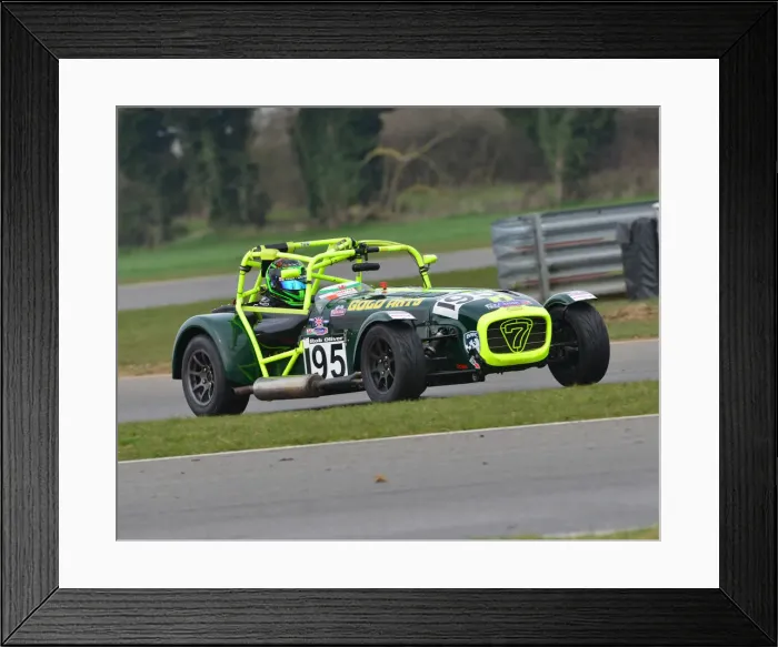 Framed Print : CJ7 1941 Rob Oliver, Caterham Tracksport Framed Print : CJ7 1941 Rob Oliver, Caterham Tracksport