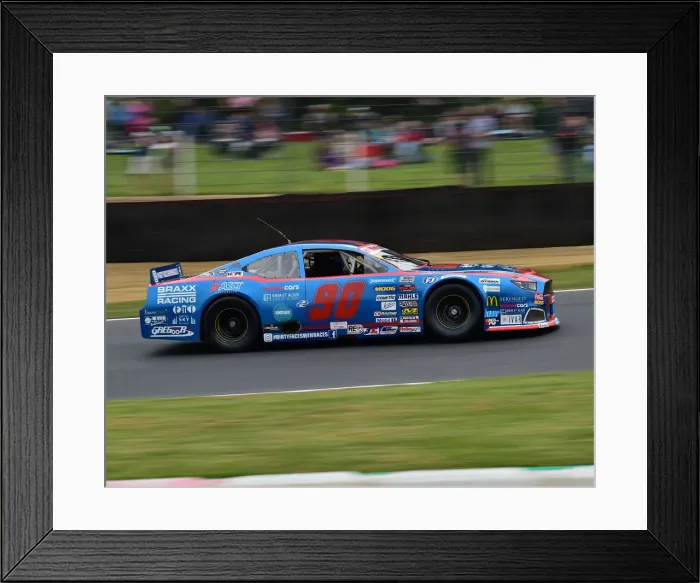 Framed Print : CM23 8965 Pedro Bonnet, Alex Sedgwick, Ford Mustang