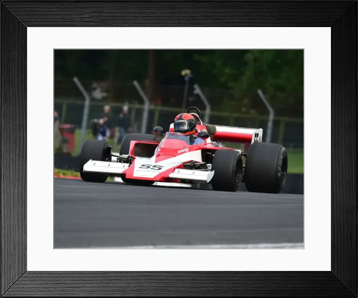 Framed Print : CM24 0586 Tony Trimmer, Lola T332 Framed Print : CM24 0586 Tony Trimmer, Lola T332