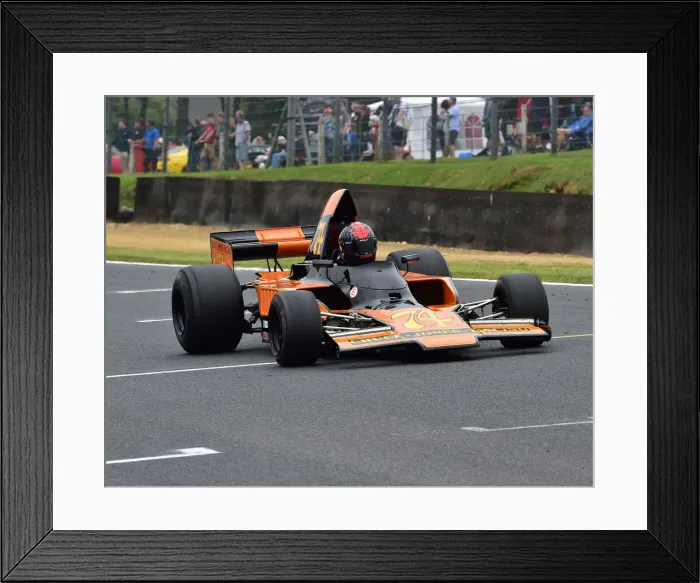 Framed Print : CM23 9479 Steve Farthing, Lola T332 Framed Print : CM23 9479 Steve Farthing, Lola T332