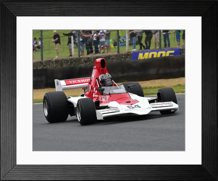 Framed Print : CM23 9412 Michael Lyons, Lola T400 Framed Print : CM23 9412 Michael Lyons, Lola T400