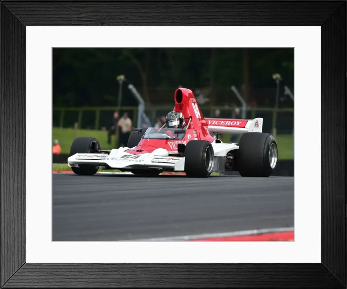 Framed Print : CM24 0587 Michael Lyons, Lola T400 Framed Print : CM24 0587 Michael Lyons, Lola T400