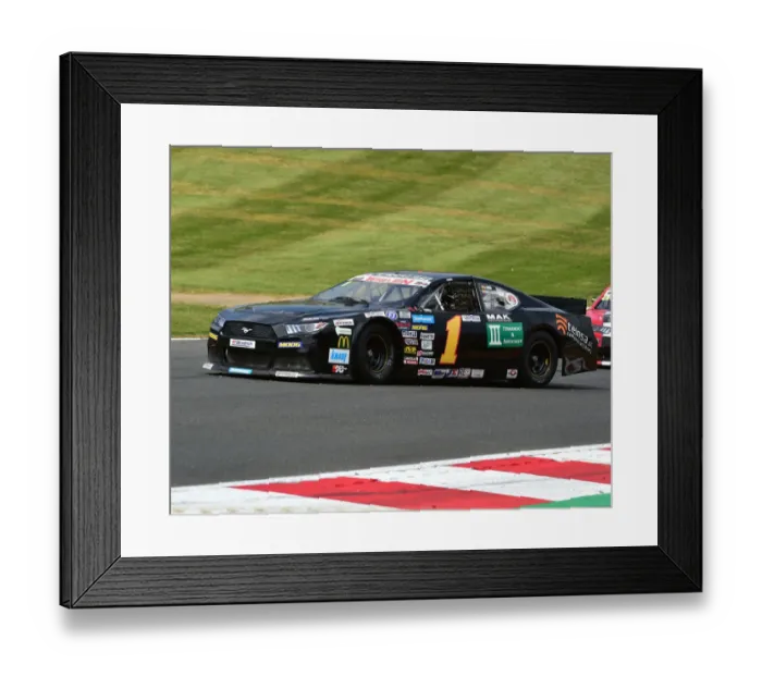 Framed Print : CM23 9741 Bert Longin, Ford Mustang Framed Print : CM23 9741 Bert Longin, Ford Mustang