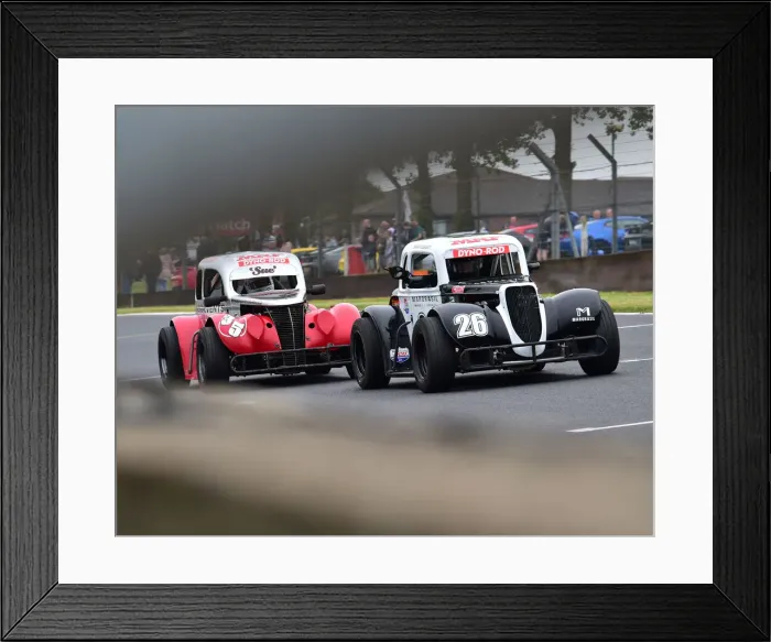 Framed Print : CM23 9156 Rickie Leggatt, 34 Ford Coupe, Neil Shenton, 37 Ford Sedan