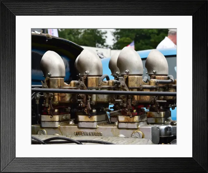 Framed Print : CM23 8895 Carburettor intakes Framed Print : CM23 8895 Carburettor intakes
