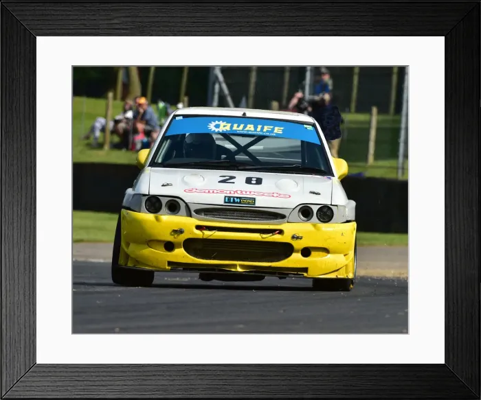 Framed Print : CM24 0250 Malcolm Wise, Ford Escort Cosworth Framed Print : CM24 0250 Malcolm Wise, Ford Escort Cosworth