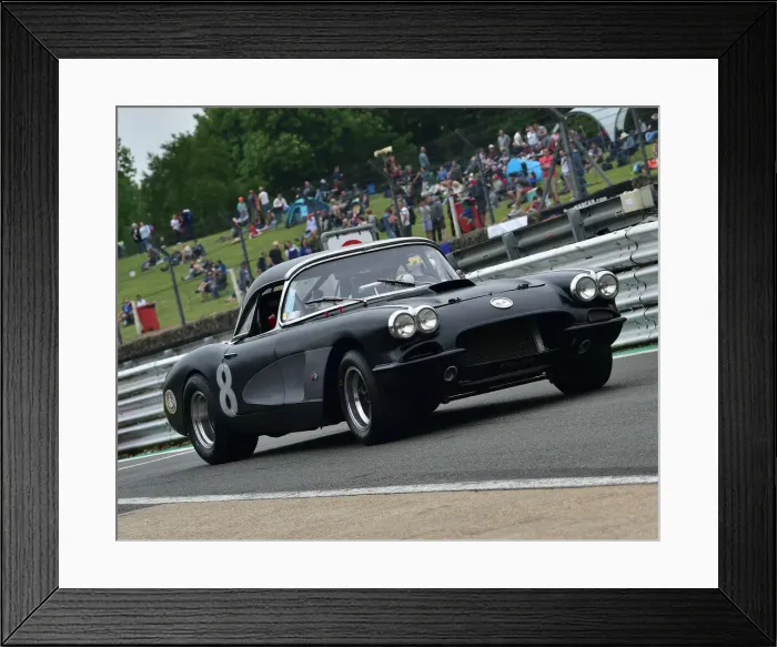 Framed Print : CM23 9409 Simeon Chodosh, Chevrolet Corvette